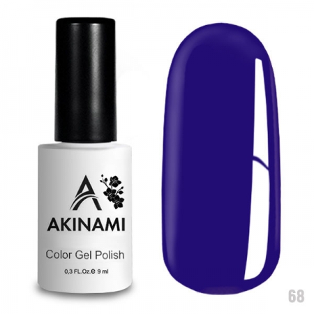 Akinami Color Gel Polish Ultramarine - №68